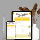 Minimalist Meal Planner | The Goal, Purpose And Motivation, The challenges, Actions Steps, Notes