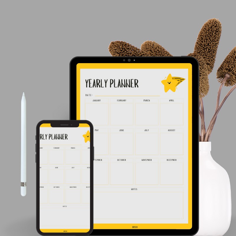 Yearly Planner for Teachers| January to December