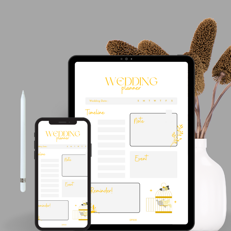 Personal Wedding Planner | Wedding Date, Timeline, Reminder
