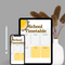 Illustrated School Planner | Monday To Saturday