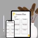 Lesson Plan Sheet Planner | Teacher, Class, Monday To Friday, Notes