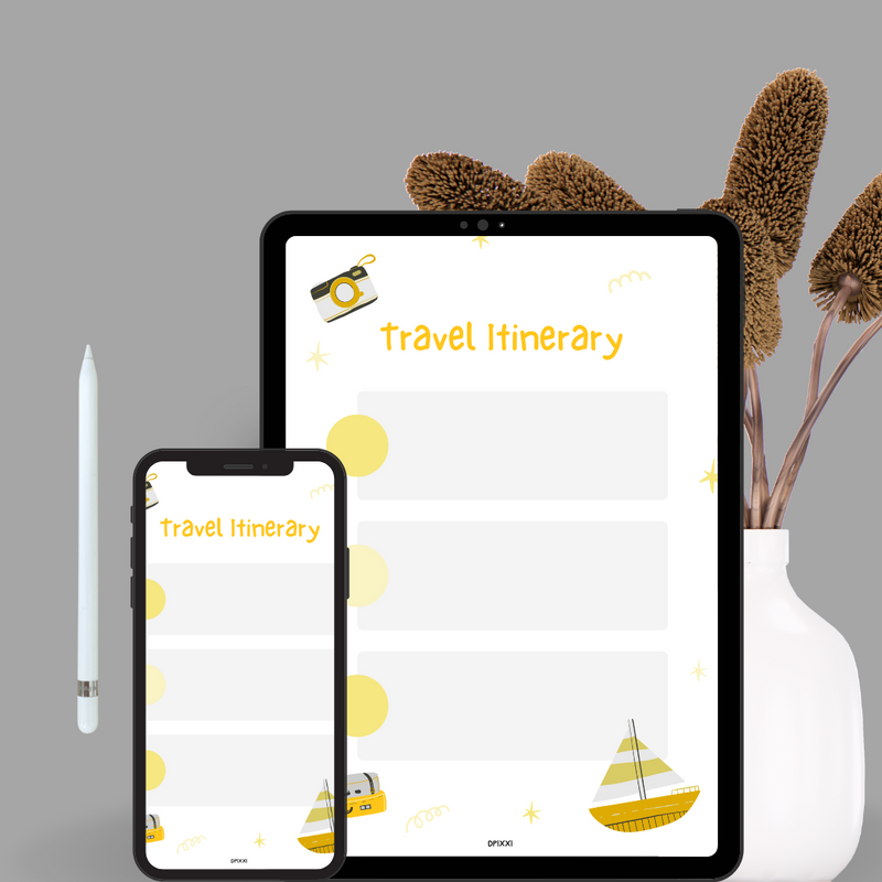 Abstract Playful Travel Planner