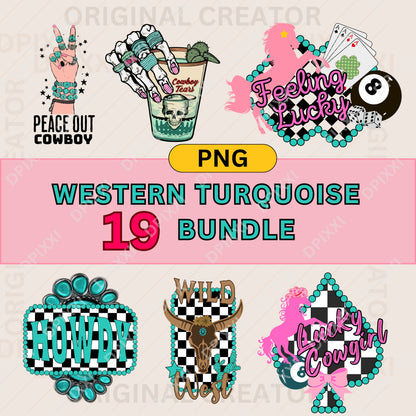 19 Western Turquoise Bundle