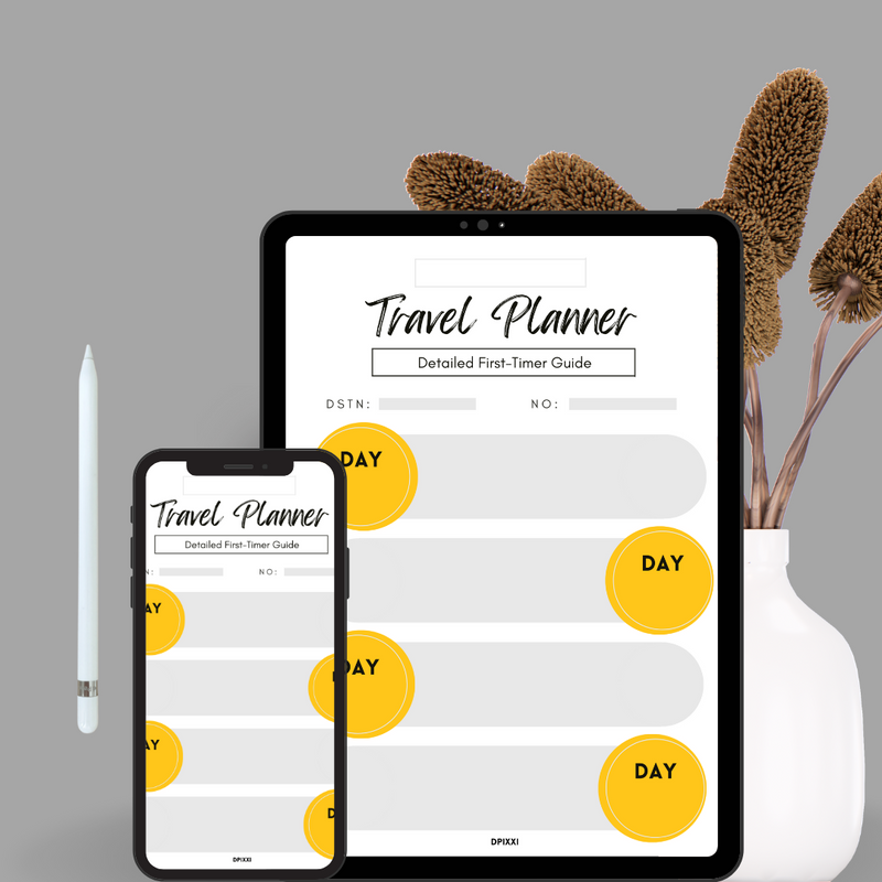 Minimal Travel Itinerary planner | Detailed First-Timer Guide