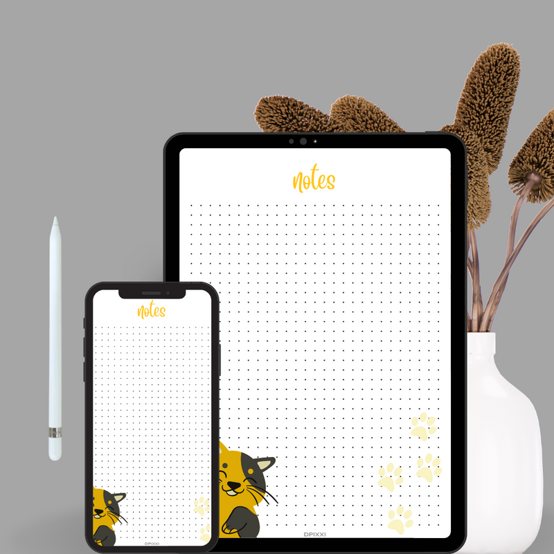 Dot Style My Notes Paper Planner