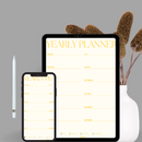 Simple and Minimal Printable Yearly Planner| January to December