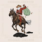 Cowboy Santa on Horse Deliver Presents