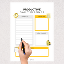 Colorful Productive Daily Planner