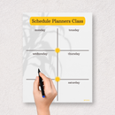 Aesthetic Schedule Planners Class | Monday To Saturday