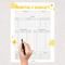 Monthly Budget Planner | Income, Fixed Expenses, Other Expenses, Recap