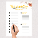 Wedding Checklist | Bridesmaid and Groomsman Name List