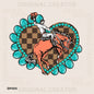 Turquoise Checker Heart Valentine Cowboy Horse