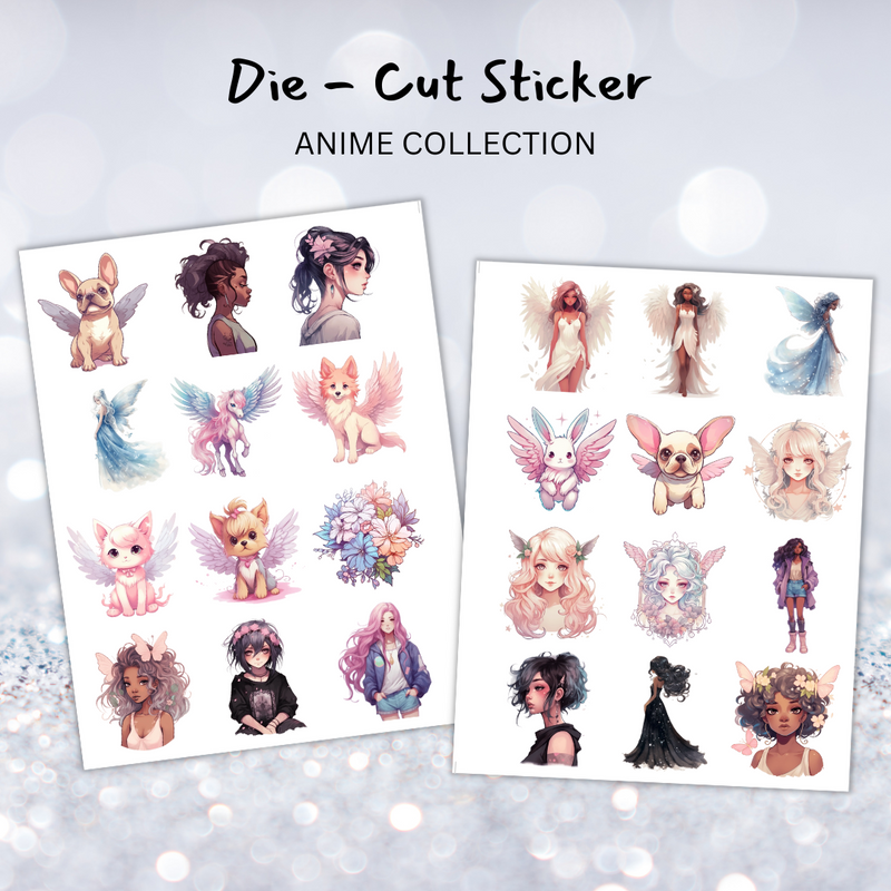 Anime Sticker Sheets Collections