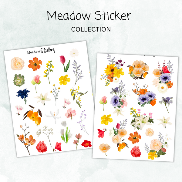 Meadow Sticker Sheets Collections