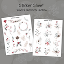 Winter Frost Sticker Sheets Collections