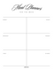 Clean Minimalist Weekly Meal Planner | Monday To Saturday