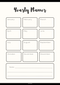 Beige  Modern Minimal Yearly Planner| January to December