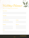 Wedding Planner  |  About plan, Objective, Solution
