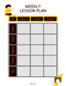Playful Planner | Lesson Plan, Guided Reading, Weekly Lesson Plan (3 PAGES)