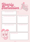 Playful Illustrative Yearly Reflection Planner| January to December