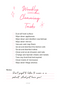 Fun and Playful Weekly Cleaning Checklist | Weekly Cleaning Checklist