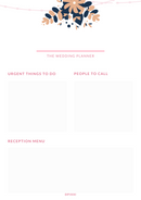 Wedding Timeline Planner |  Urgent Things To Do, People To Call