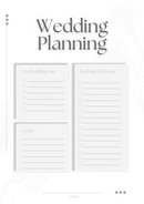Wedding Timeline Planner | Pre Wedding Task, Wedding To Do List