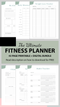 The Ultimate Fitness Planner Bundle (43 PAGES) | Daily Food Tracker, Weekly Workout Plan, Daily Workout, Fitness Challenge, Much More