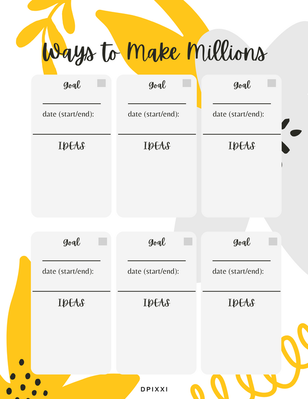 Ways to Make Millions