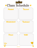 navy class schedule planner | Monday To Friday, To Do