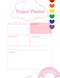 Modern Project Planner | Start and End Date, Project, Objective, Resources, Tasks