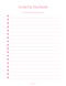 Minimalist Monthly To Do List Planner | To Do For The Month