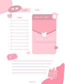 Colorful Pastel To Do List Daily Weekly Planner