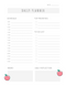 Pink Minimalist Daily Planner | Time Schedule, Top Priorities, To-Do List, Memo, Daily Reflection | PDF Digital Download