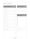 Blue Minimalist Daily Weekly Monthly Planner