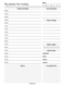White Classic Customizable & Printable Daily Planner